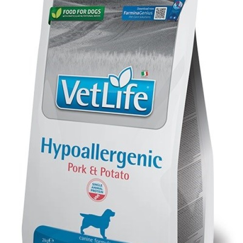 FARMINA Vet Life Hypoallergenic Pork & Potato - dry dog food - 2 kg FARMINA Vet Life Hypoallergenic Pork & Potato - dry dog food - 2 kg