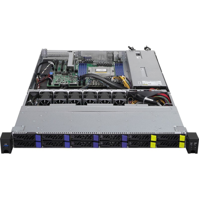 Platforma AsRock Rack (1U) 1U8S4E-GENOA/2T AMD Epyc 9005/9004 (8x 2,5 Platforma AsRock Rack (1U) 1U8S4E-GENOA/2T AMD Epyc 9005/9004 (8x 2,5