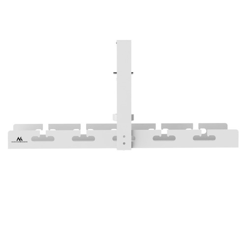 Maclean under-desk cable organizer, max. load 5kg, white, MC-105 W Maclean under-desk cable organizer, max. load 5kg, white, MC-105 W