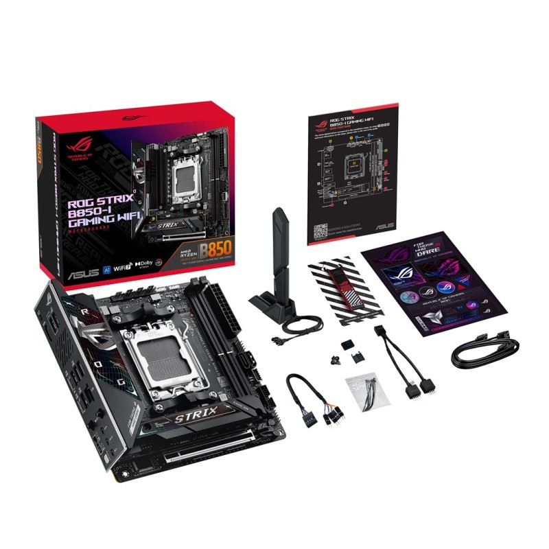 ASUS ROG STRIX B850-I GAMING WIFI AMD B850 Socket AM5 mini ITX ASUS ROG STRIX B850-I GAMING WIFI AMD B850 Socket AM5 mini ITX