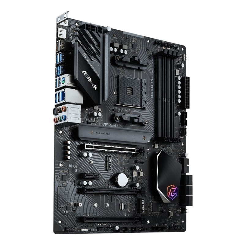Asrock B550 PG Riptide AMD B550 Socket AM4 ATX Asrock B550 PG Riptide AMD B550 Socket AM4 ATX