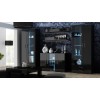 Cama sideboard 120 cm SOHO S7 black/black gloss Cama sideboard 120 cm SOHO S7 black/black gloss