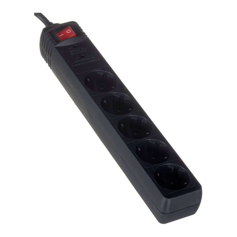 EnerGenie SPG5-C-15 surge protector Black 5 AC outlet(s) 250 V 4.5 m EnerGenie SPG5-C-15 surge protector Black 5 AC outlet(s) 250 V 4.5 m