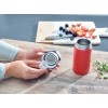 Leifheit 03245 travel mug 350 ml Black, Red Stainless steel