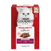 GOURMET Mon Petit Meat Mix - wet cat food - 6 x 50 g