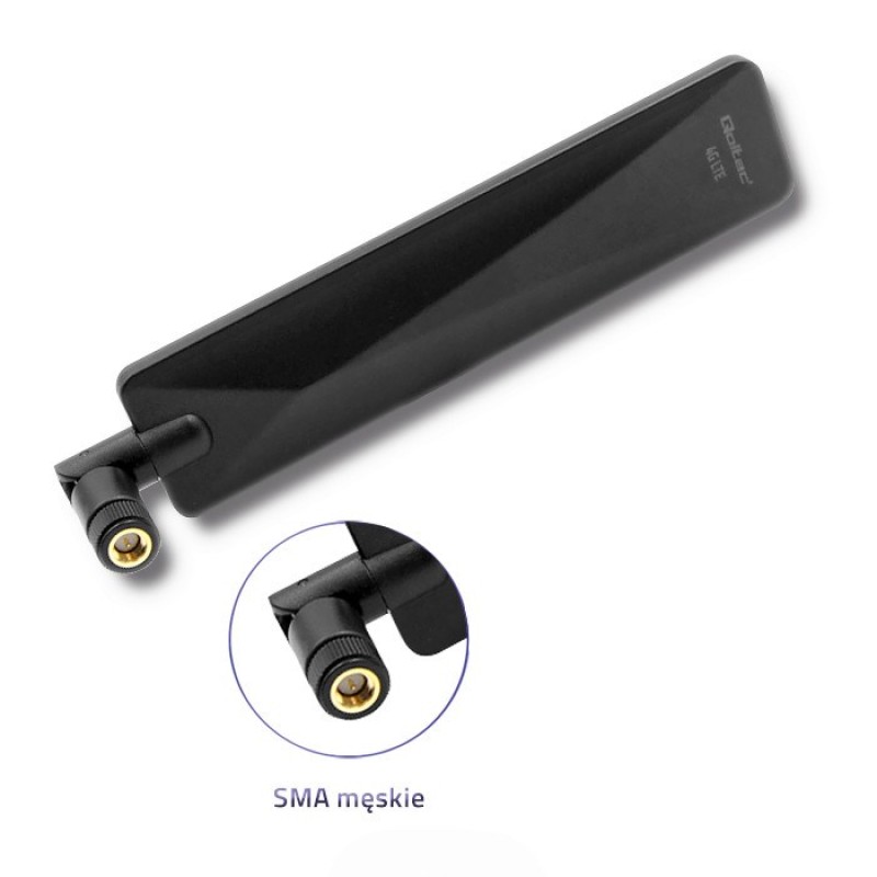 Qoltec 57018 4G LTE antenna omnidirectional | 7dBi | Indoor Qoltec 57018 4G LTE antenna omnidirectional | 7dBi | Indoor