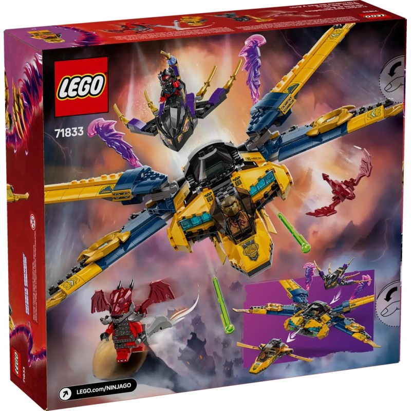 LEGO NINJAGO 71833 Ras and Arin's Super Storm Jet LEGO NINJAGO 71833 Ras and Arin's Super Storm Jet