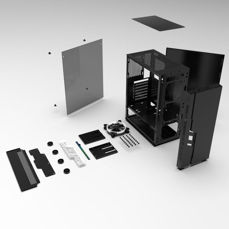 Gembird gaming design computer case Fornax 2000 RGB Gembird gaming design computer case Fornax 2000 RGB