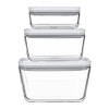 Set of 3 Glass Containers Zwilling Fresh & Save Set of 3 Glass Containers Zwilling Fresh & Save