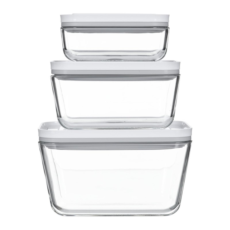Set of 3 Glass Containers Zwilling Fresh & Save Set of 3 Glass Containers Zwilling Fresh & Save