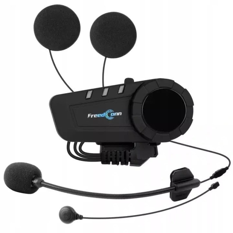 FREEDCONN KY-PRO SINGLE motorcycle intercom Black FREEDCONN KY-PRO SINGLE motorcycle intercom Black