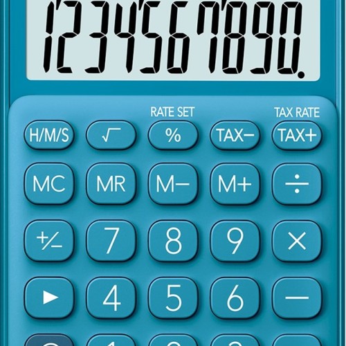 CASIO CALCULATOR POCKET SL-310UC-BU BLUE, 10 DIGITAL DISPLAY CASIO CALCULATOR POCKET SL-310UC-BU BLUE, 10 DIGITAL DISPLAY