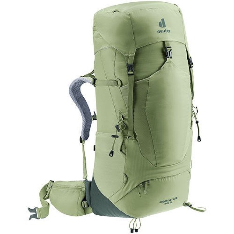 Deuter Aircontact Lite 45+10 SL Women's hiking backpack Black Deuter Aircontact Lite 45+10 SL Women's hiking backpack Black