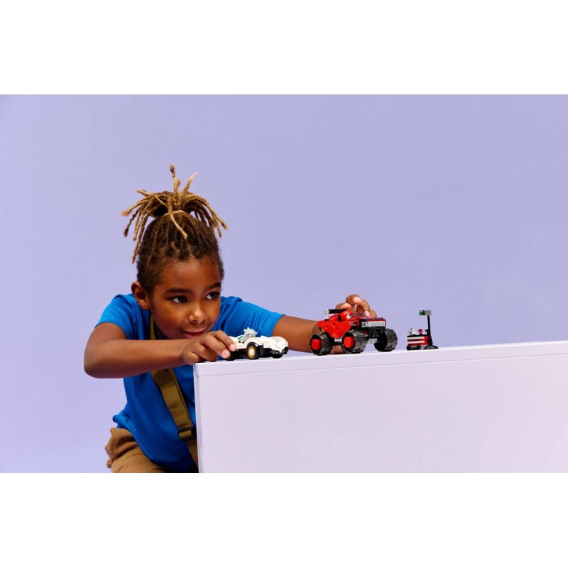 LEGO SONIC THE HEDGEHOG 77118 Silver's Car vs Knuckles' Monster Truck