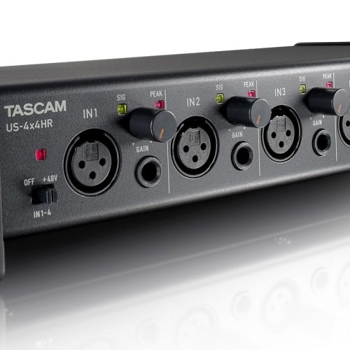 Tascam US-4X4HR recording audio interface Tascam US-4X4HR recording audio interface