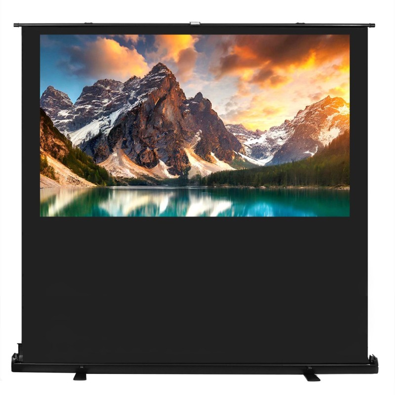 Maclean MC-212 Portable Projection Screen, Compact, Floor, 80 Maclean MC-212 Portable Projection Screen, Compact, Floor, 80