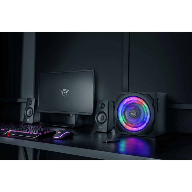 Trust GXT 629 Tytan speaker set 2.1 channels 60 W Black Trust GXT 629 Tytan speaker set 2.1 channels 60 W Black