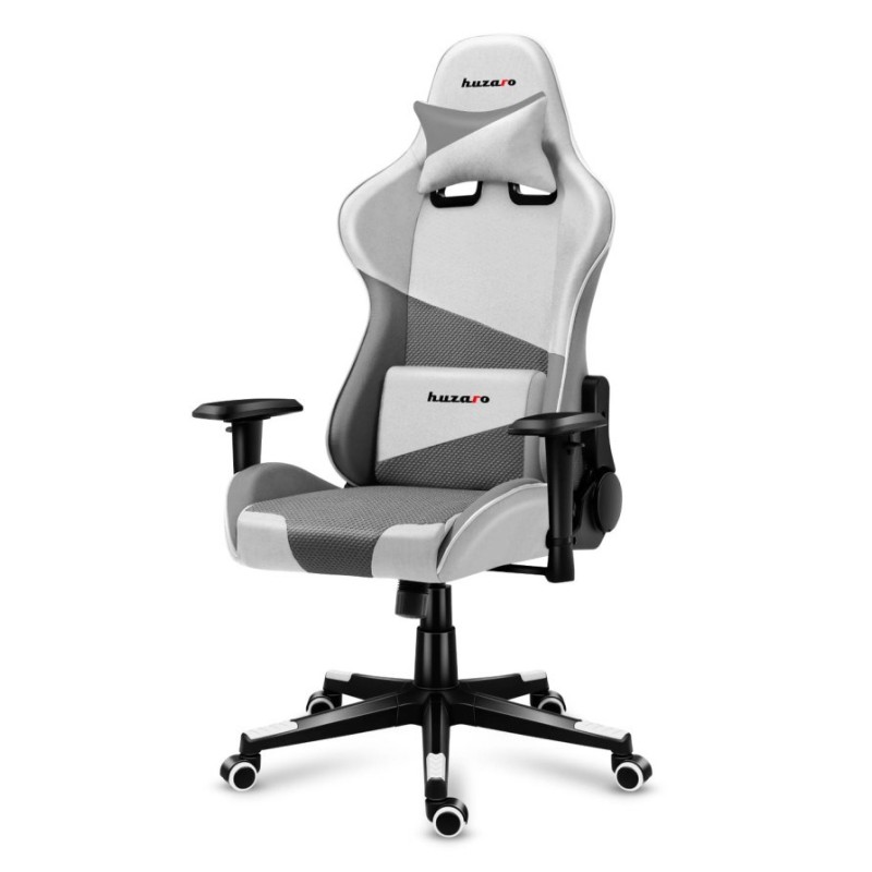 Huzaro Force 6.2 PC gaming chair Bucket (cradle) seat Grey, White Huzaro Force 6.2 PC gaming chair Bucket (cradle) seat Grey, White