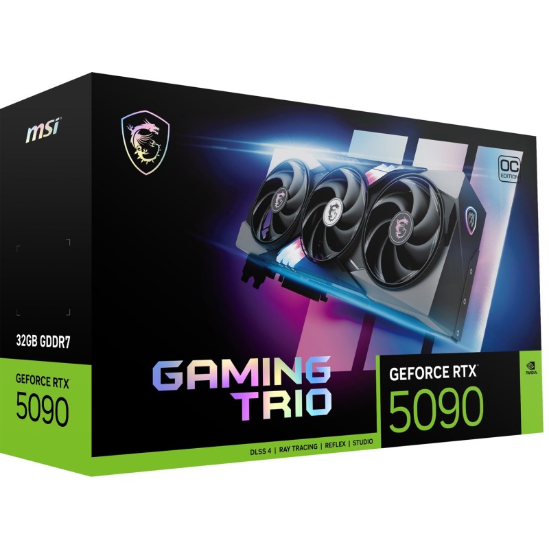 Karta graf. MSI RTX 5090 32G GAMING TRIO OC Karta graf. MSI RTX 5090 32G GAMING TRIO OC