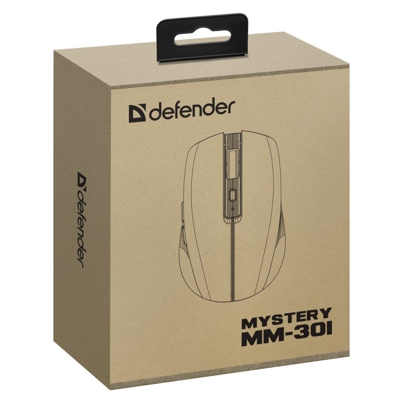 MOUSE DEFENDER MYSTERY MM-301 RF+BT PURPLE 1600dpi 6P MOUSE DEFENDER MYSTERY MM-301 RF+BT PURPLE 1600dpi 6P