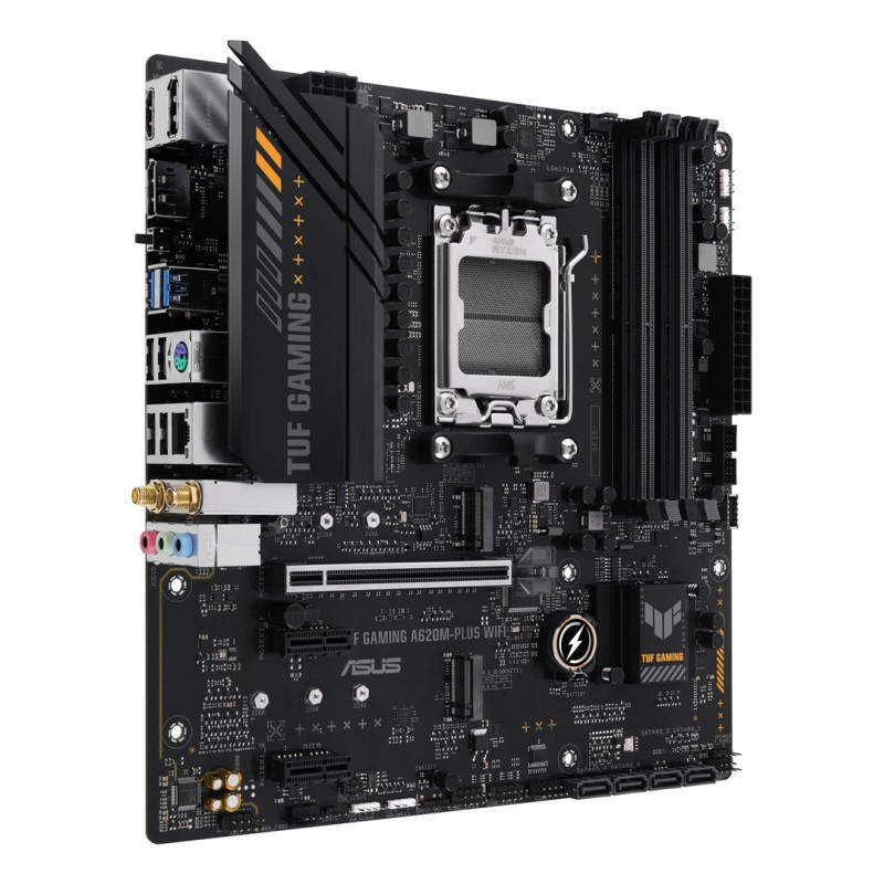 ASUS TUF GAMING A620M-PLUS WIFI AMD A620 Socket AM5 micro ATX ASUS TUF GAMING A620M-PLUS WIFI AMD A620 Socket AM5 micro ATX