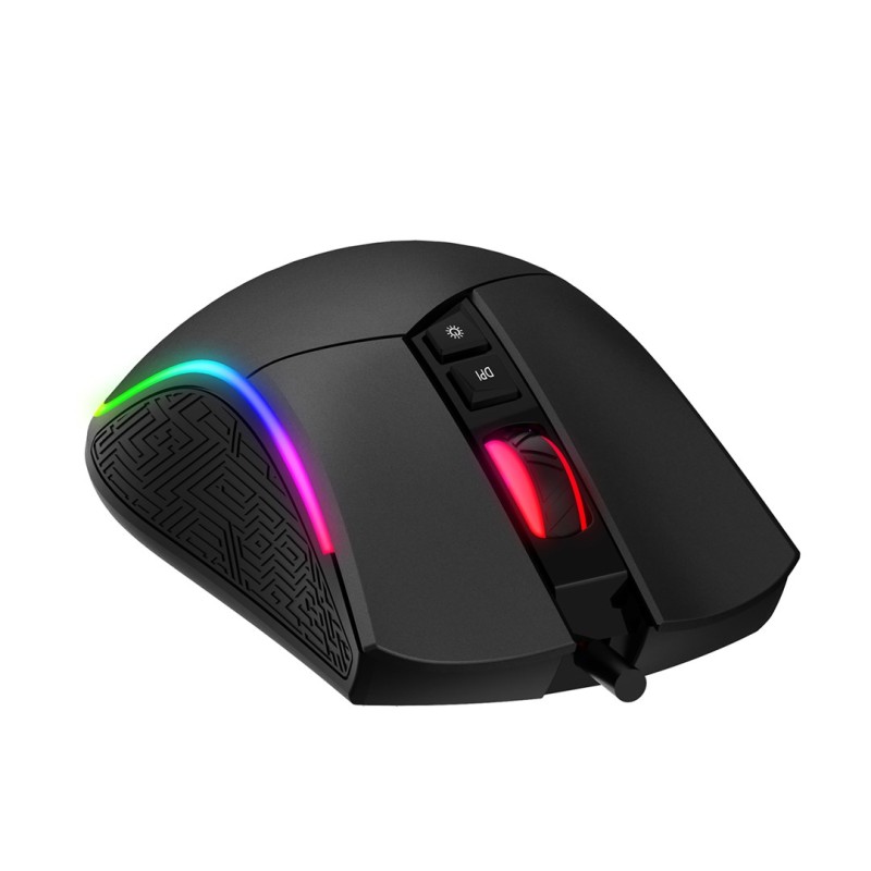 Havit MS1001S - Optical right-handed gaming mouse, USB type A, black-grey Havit MS1001S - Optical right-handed gaming mouse, USB type A, black-grey