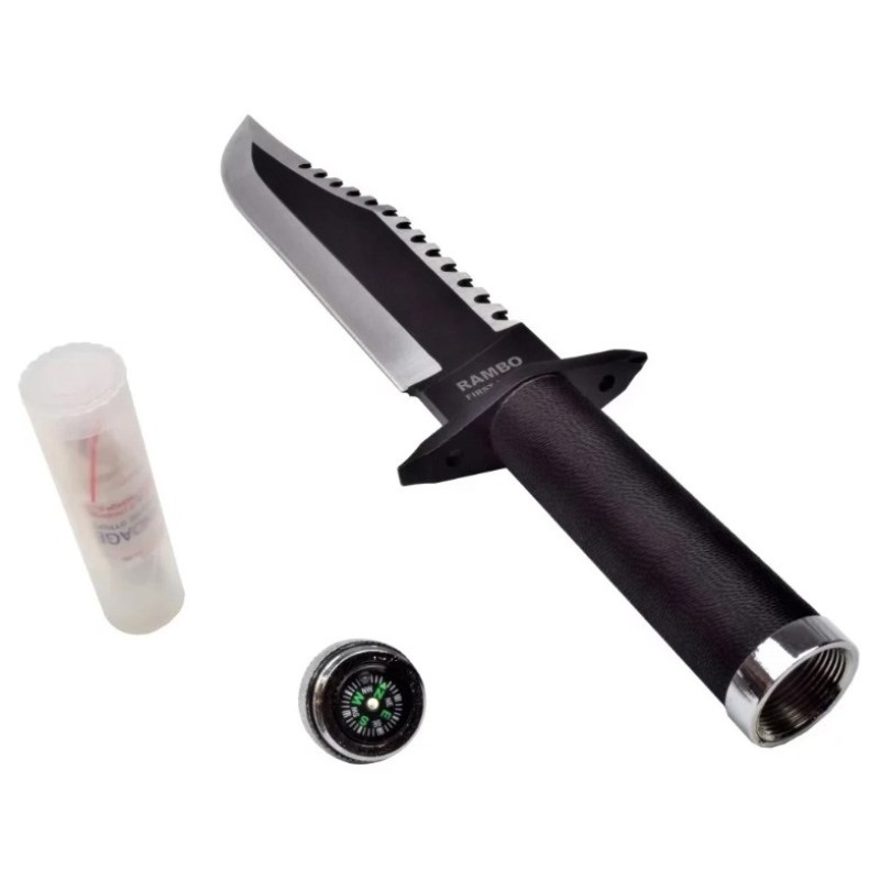 Nóż Mil-Tec German Combat Knife Black 2000 stal 440 Nóż Mil-Tec German Combat Knife Black 2000 stal 440