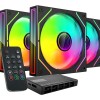 TACENS MARS MF-3DPROKIT FANS 120 ARGB x3 BK- wentylatory+hub+pilot (TACMARS-MF3DPROKIT)