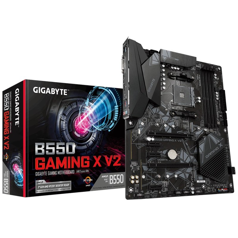 Gigabyte B550 Gaming X V2 Socket AM4 ATX AMD  B550