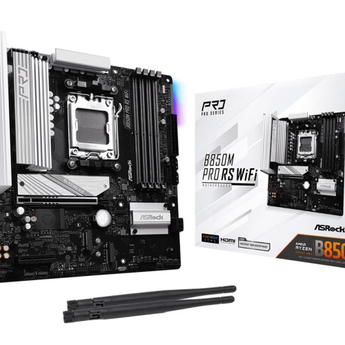 Asrock B850M Pro RS WiFi AMD B850 Socket AM5 micro ATX