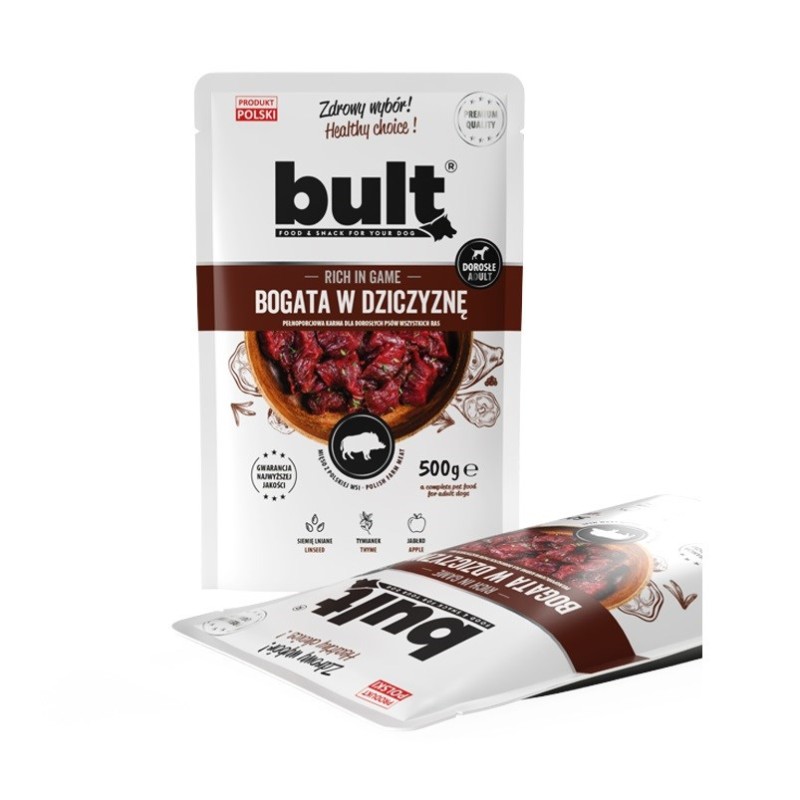 BULT Rich in game - wet dog food - 100g BULT Rich in game - wet dog food - 100g