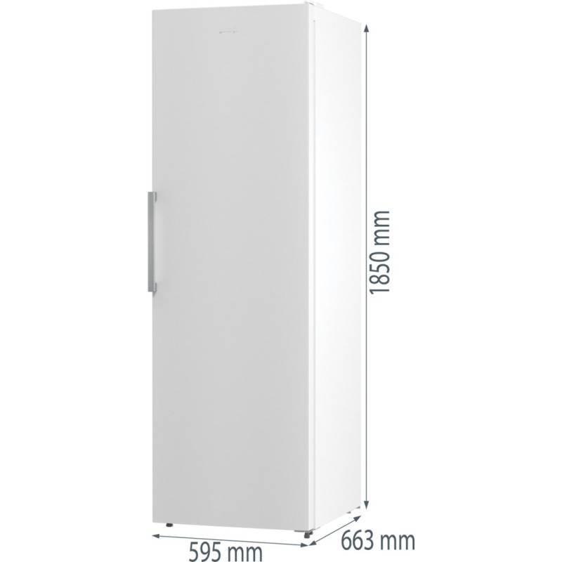 Gorenje FN619EEW5 Upright freezer Freestanding 280 L E White