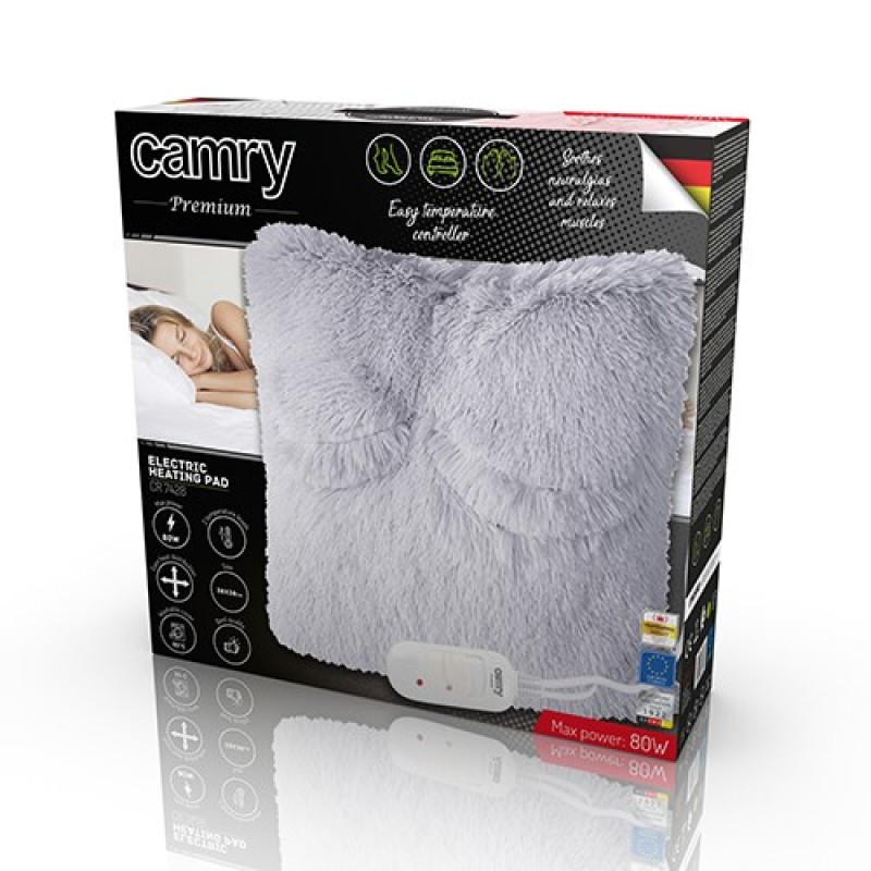 Camry Premium CR 7428 electric blanket Electric bed warmer 45 W Grey Camry Premium CR 7428 electric blanket Electric bed warmer 45 W Grey