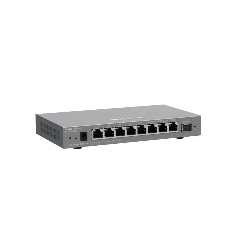 Ruijie Networks RG-EG209GS wired router Gigabit Ethernet Grey Ruijie Networks RG-EG209GS wired router Gigabit Ethernet Grey