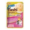 INABA CAT Dashi Delights Delicate Flakes Chicken with Salmon - cat treat - 40g