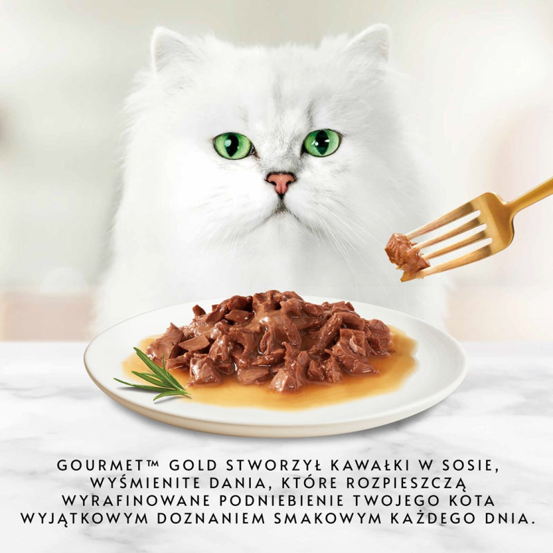 PURINA GOURMET GOLD Kawałki w sosie 96x85g