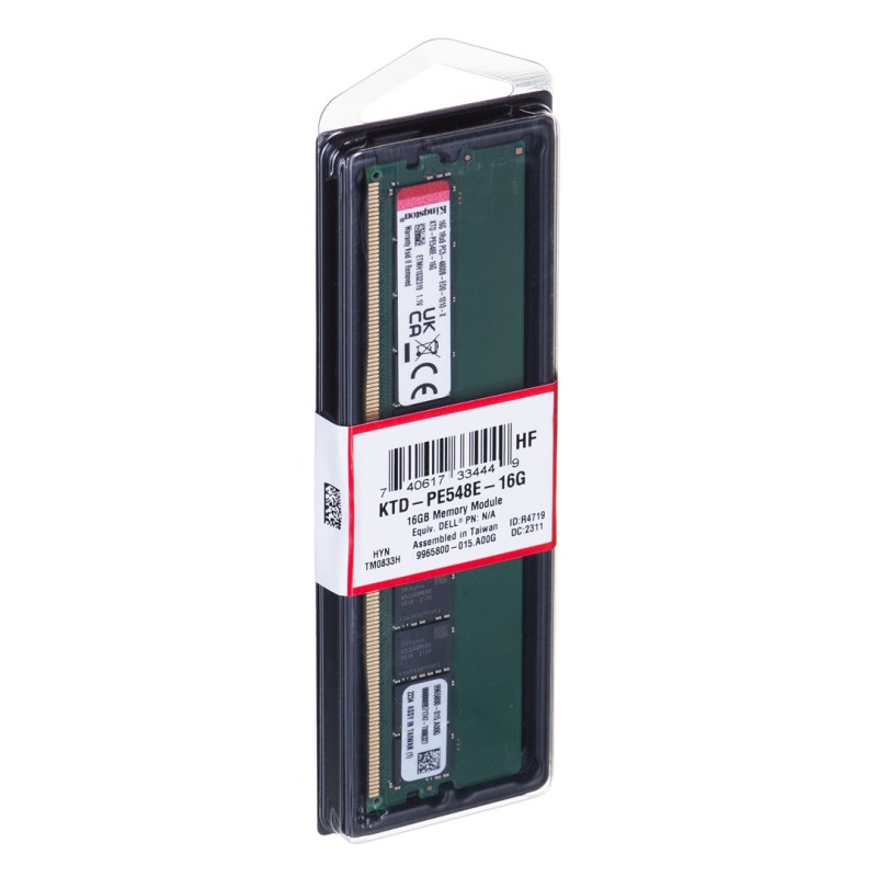 Synology D4ECSO-2666-16G memory module 16 GB 1 x 16 GB DDR4 2666 MHz ECC Synology D4ECSO-2666-16G memory module 16 GB 1 x 16 GB DDR4 2666 MHz ECC
