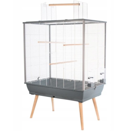 Bird cage Zolux Neo Jili H80 Gray Bird cage Zolux Neo Jili H80 Gray