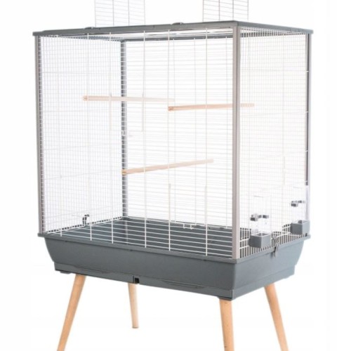 Bird cage Zolux Neo Jili H80  Gray Bird cage Zolux Neo Jili H80  Gray