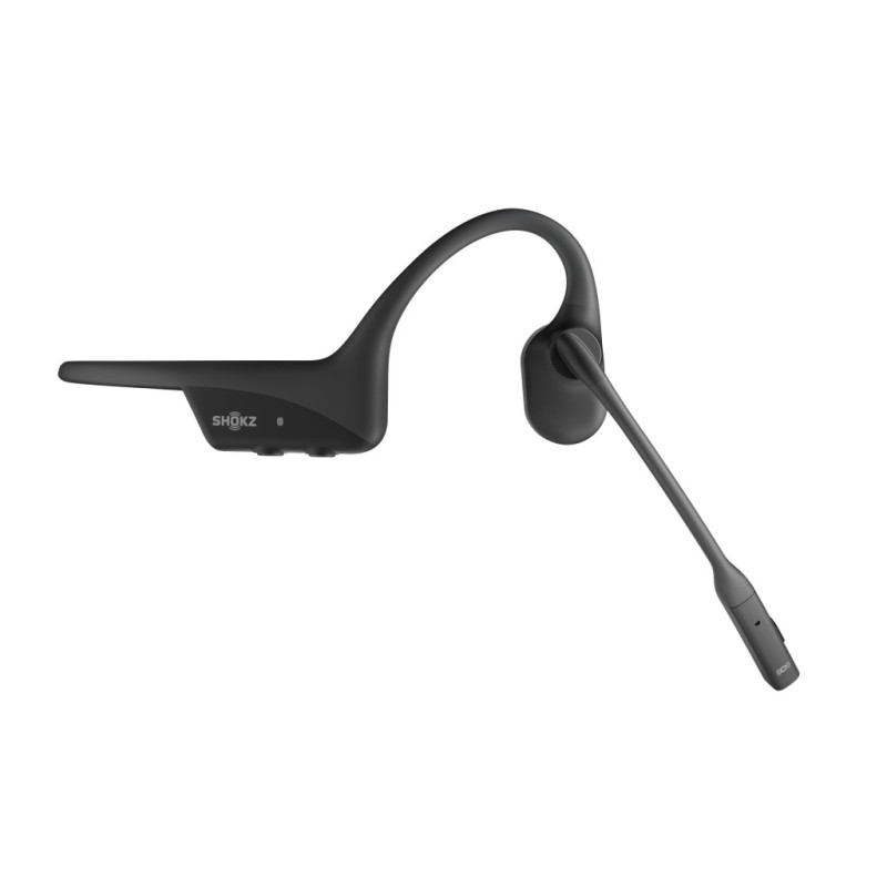 SHOKZ OpenComm2 UC 2025 Upgrade Wireless Bluetooth Bone Conduction Videoconferencing Headset with USB-C Charging Port and USB-A adapter | 16 Hr Talk Time, 29m Wireless Range, 1 Hr Charge Time | Includes Noise Cancelling Boom Mic and Dongle, Black SHOKZ OpenComm2 UC 2025 Upgrade Wireless Bluetooth Bone Conduction Videoconferencing Headset with USB-C Charging Port and USB-A adapter | 16 Hr Talk Time, 29m Wireless Range, 1 Hr Charge Time | Includes Noise Cancelling Boom Mic and Dongle, Black
