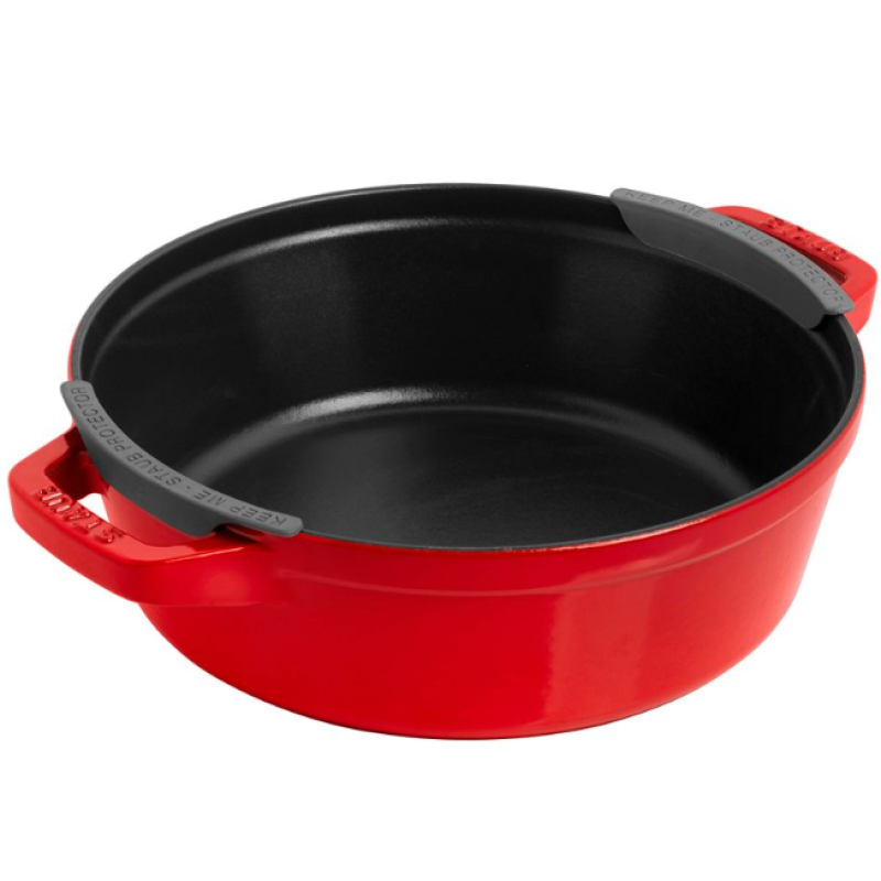 Staub La Cocotte Round Cast iron Casserole baking dish -- SET OF 3 PIECES Staub La Cocotte Round Cast iron Casserole baking dish -- SET OF 3 PIECES