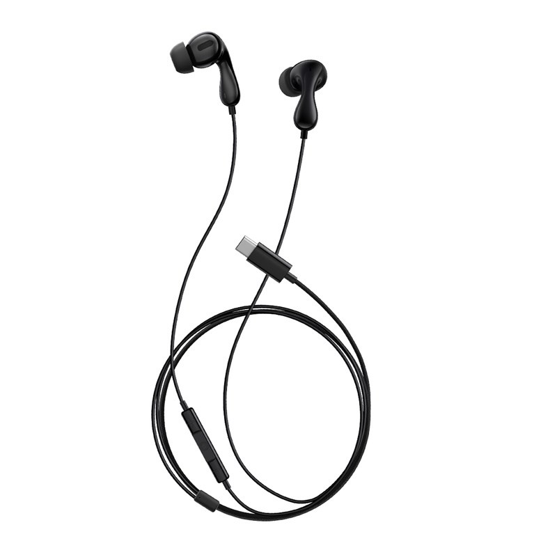 Baseus Encok CZ20 Headset Wired In-ear Calls/Music USB Type-C Black Baseus Encok CZ20 Headset Wired In-ear Calls/Music USB Type-C Black