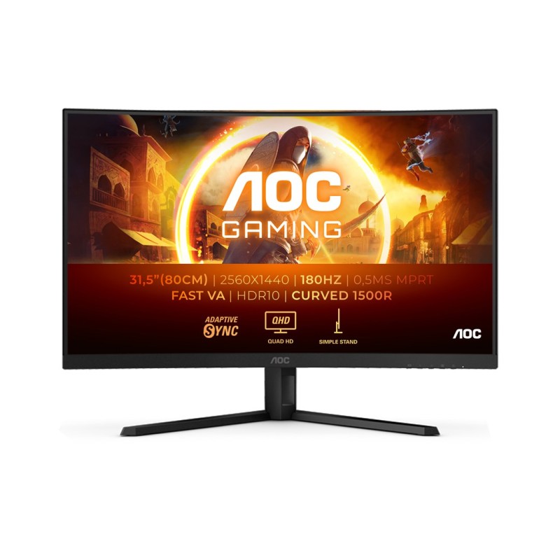AOC G4 CQ32G4VE computer monitor 81.3 cm (32 AOC G4 CQ32G4VE computer monitor 81.3 cm (32