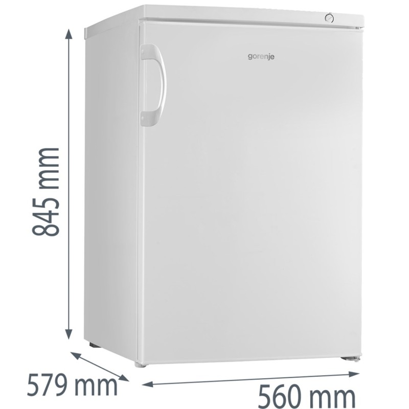 Gorenje F492PW freezer Upright freezer Freestanding 82 L F White