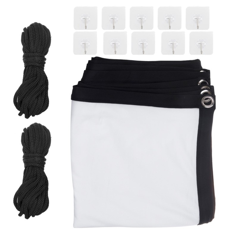 Maclean projection screen, 120