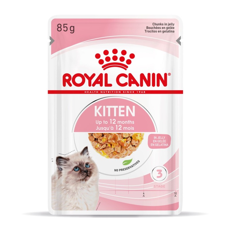 Royal Canin FHN Kitten Instinctive in jelly - wet food for kittens - 12x85g