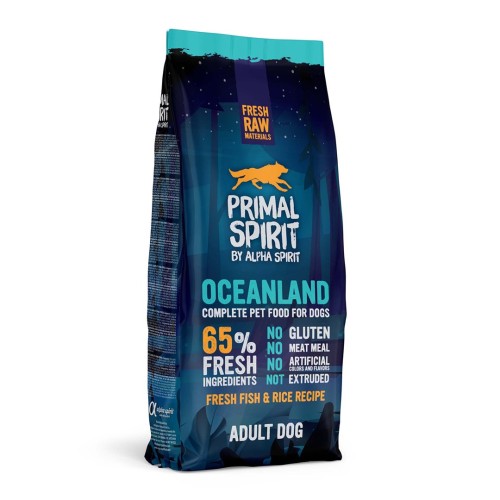 PRIMAL SPIRIT Oceanland Ryba – semi-moist dog food for allergic dogs – 12 kg