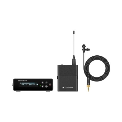 Sennheiser EW-DP ME 2 SET (R4-9) - camera set with miniature transmitter with ME 2 microphone (omnidirectional), 552-608 MHz