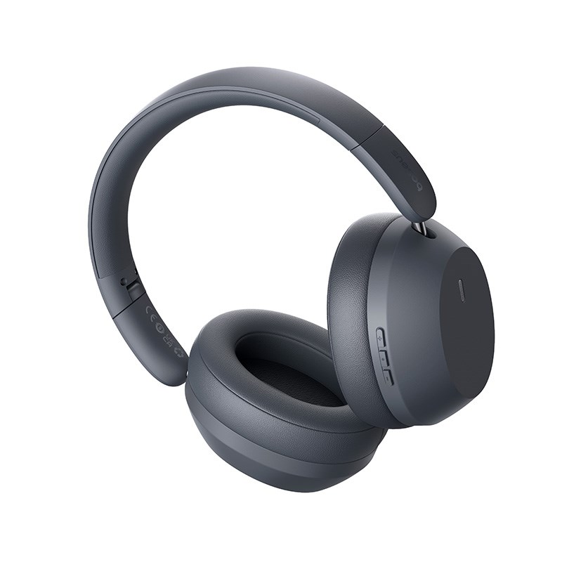 Baseus Bass 35 Max Headphones Wired & Wireless Head-band Music USB Type-C Bluetooth Grey Baseus Bass 35 Max Headphones Wired & Wireless Head-band Music USB Type-C Bluetooth Grey