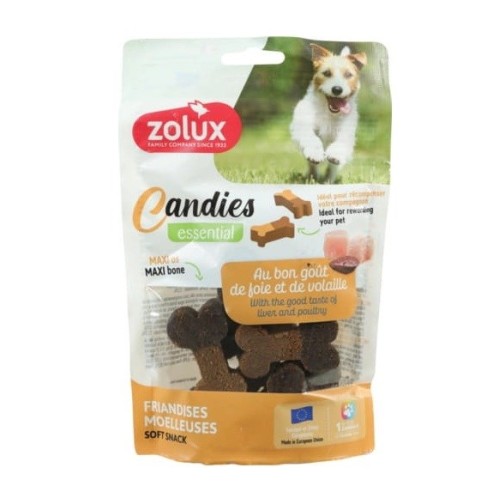 ZOLUX Candies Essential Maxi poultry bones - dog treat - 150g ZOLUX Candies Essential Maxi poultry bones - dog treat - 150g